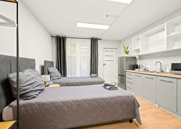 Apartment Platinum 5 Z Aneksem Kuchennym I Tarasem *